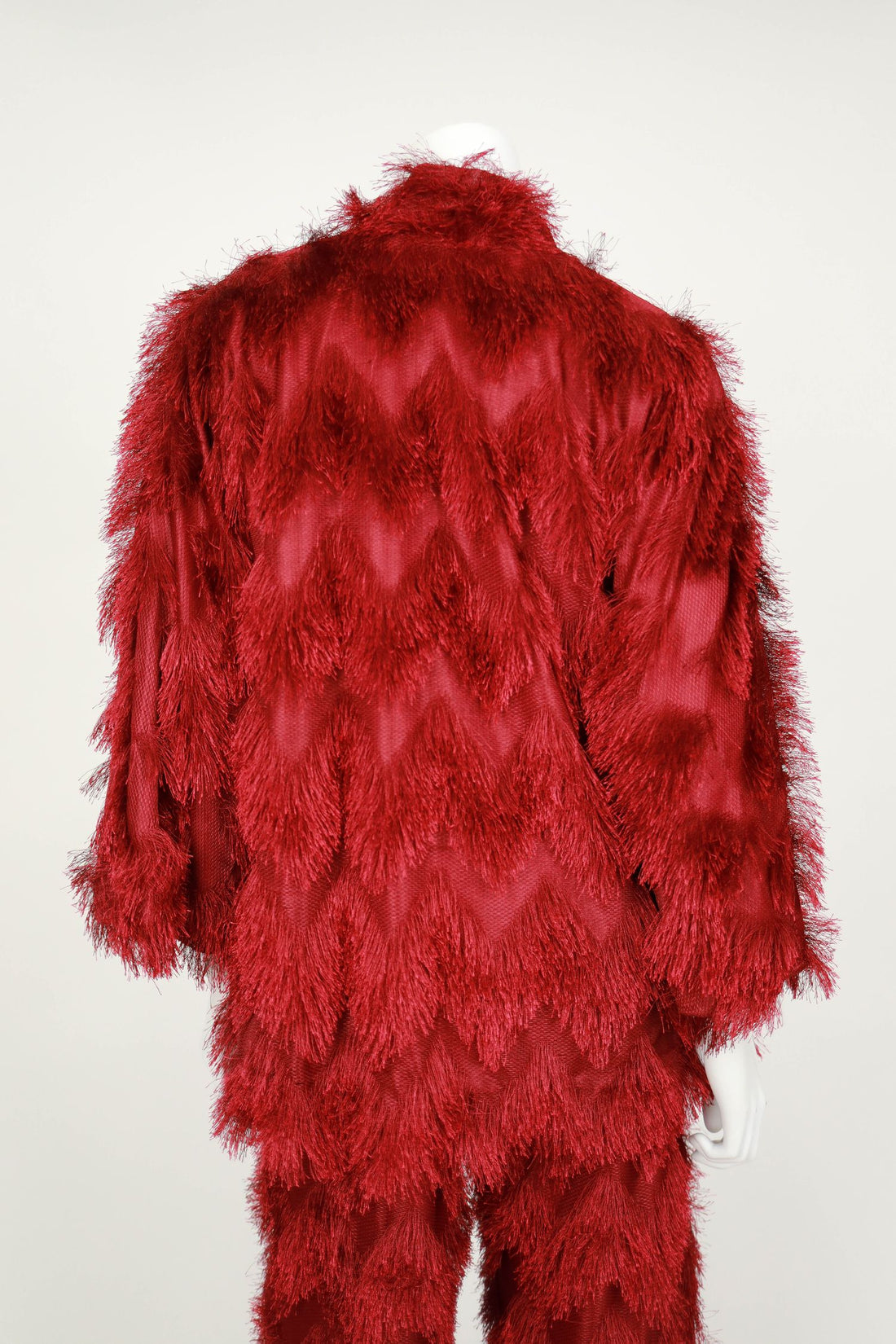 IC COLLECTION Jacket- 6966J - BURGANDY