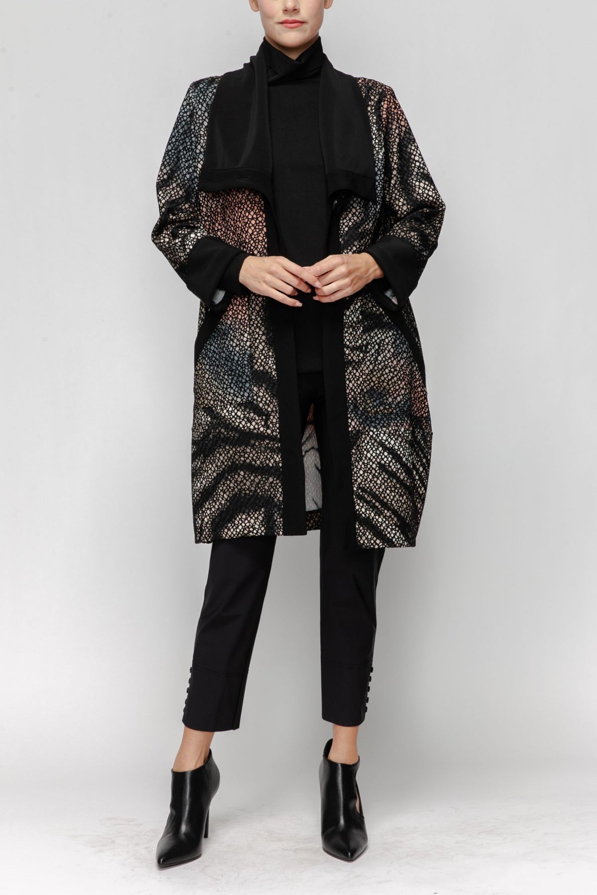 IC COLLECTION Jacket - 6968J - BROWN