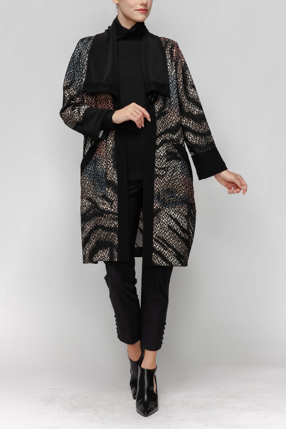 IC COLLECTION Jacket - 6968J - BROWN