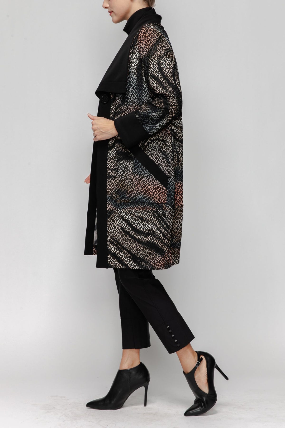 IC COLLECTION Jacket - 6968J - BROWN