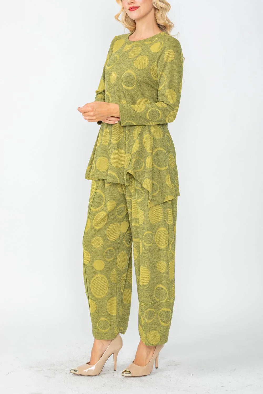 IC COLLECTION Top- 6971T - MUSTARD