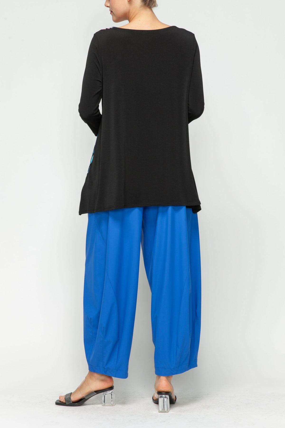 IC COLLECTION Top - 6973T - BLACK