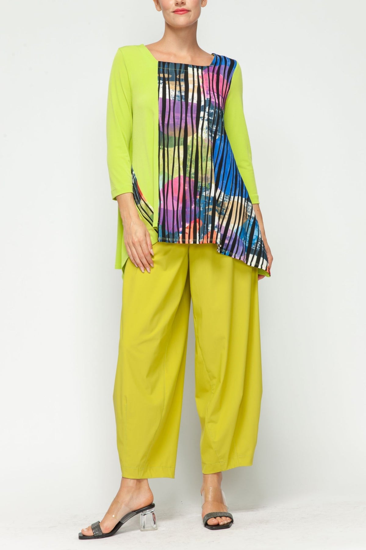 IC COLLECTION Top - 6973T - LIME
