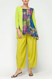 IC COLLECTION Top - 6973T - LIME