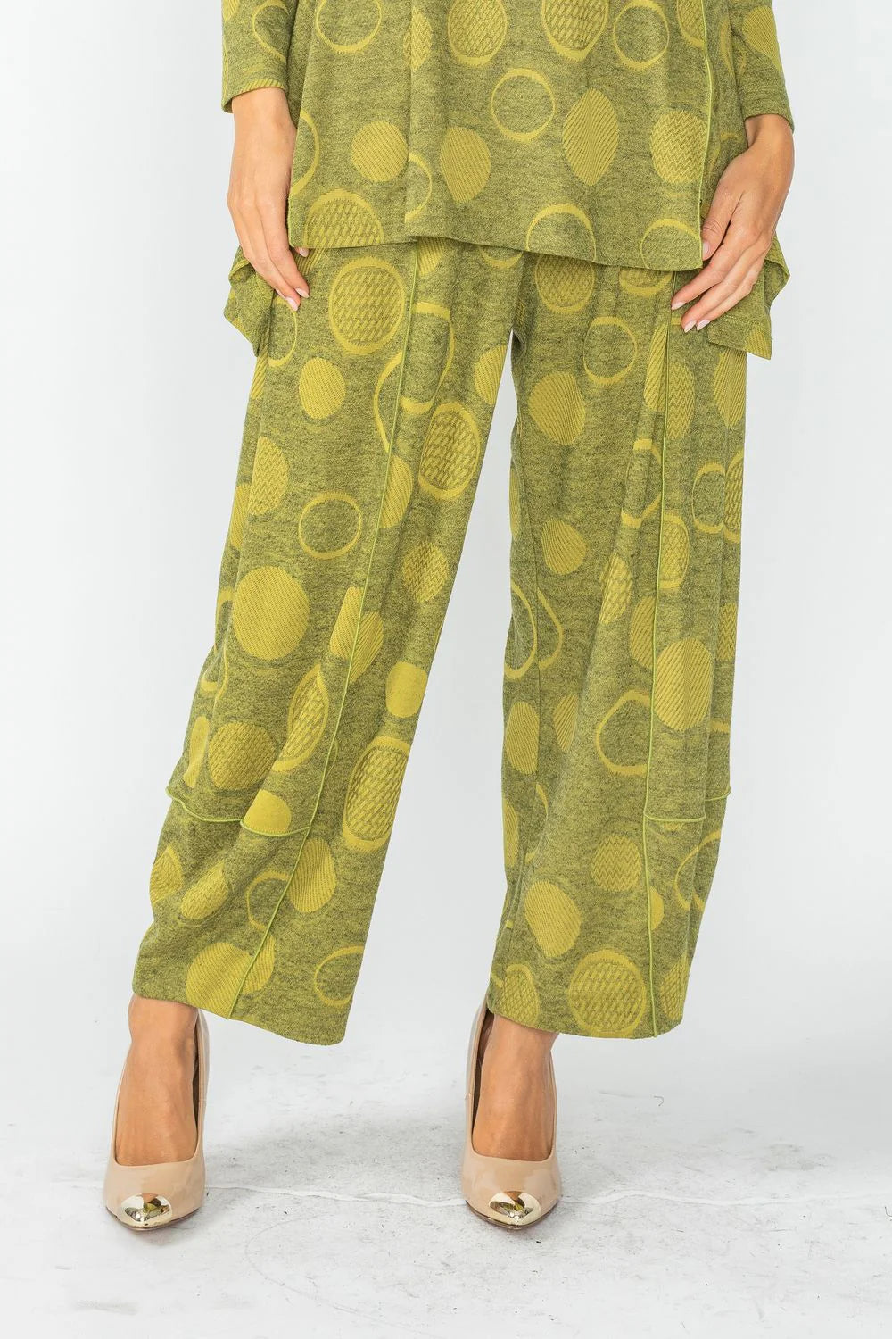 IC COLLECTION Pants - 6974P - MUSTARD