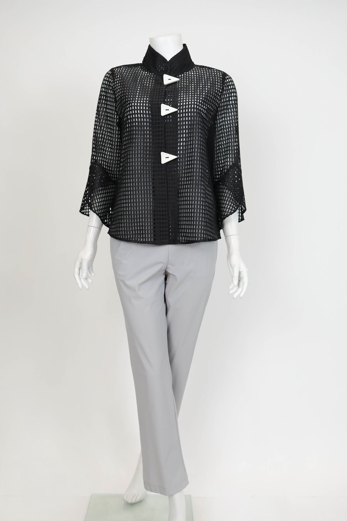 IC COLLECTION Jacket - 6993J - BLACK