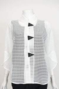 IC COLLECTION Jacket - 6993J - WHITE