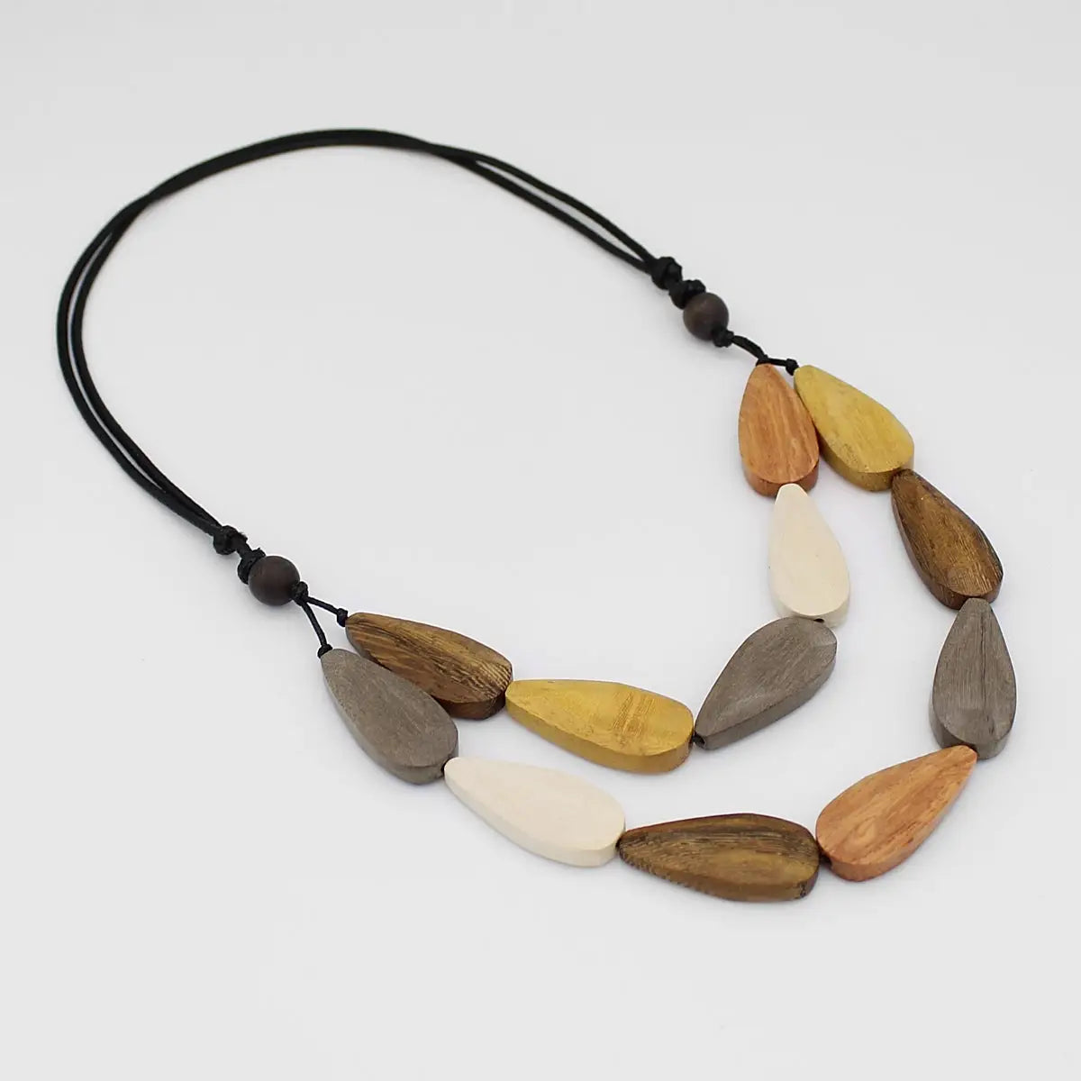 SYLCA Natural Tones Journee Necklace - BP24N21 - BROWN