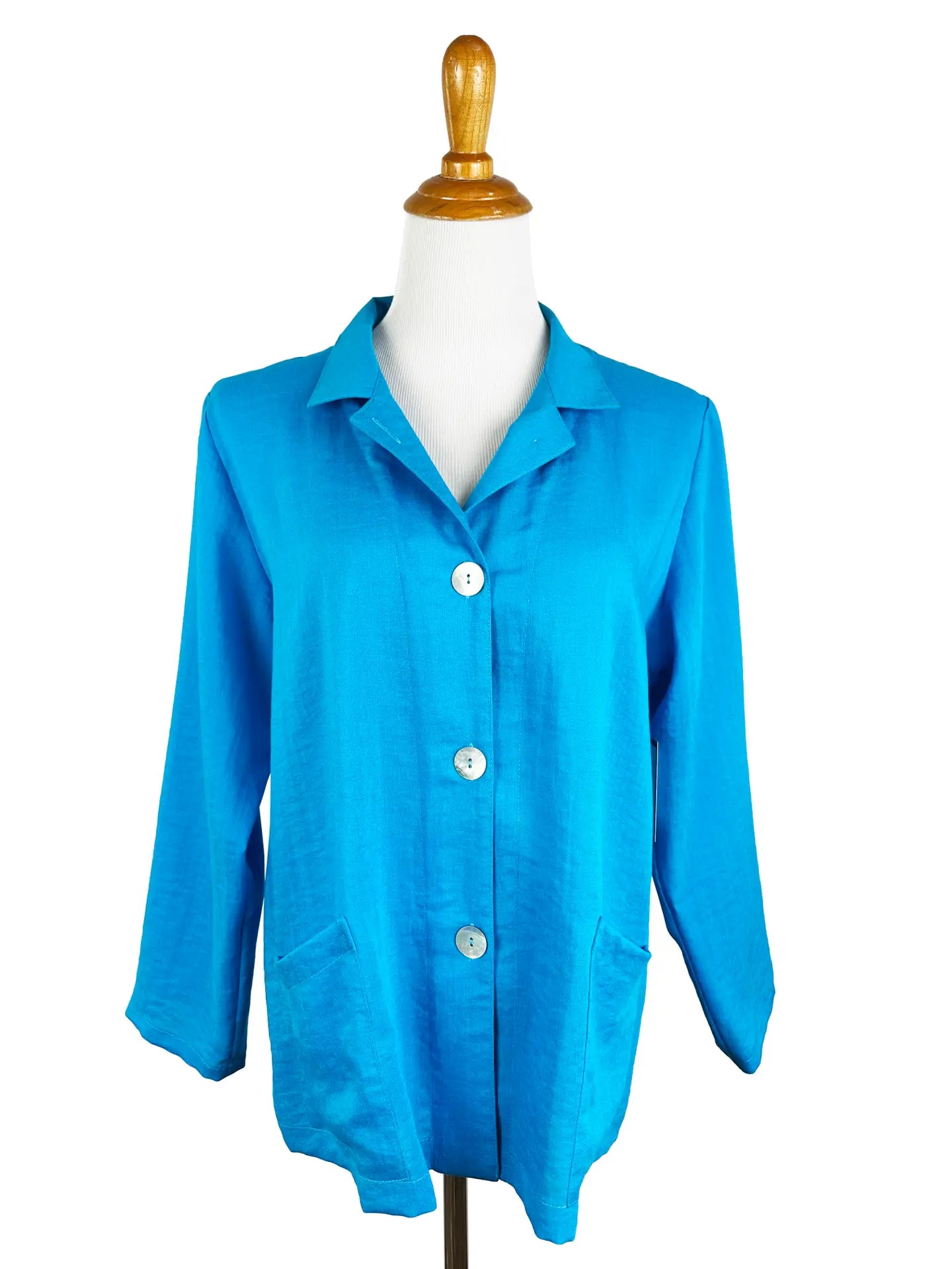Fridaze AA04 - Classic Two Pocket Linen Jacket