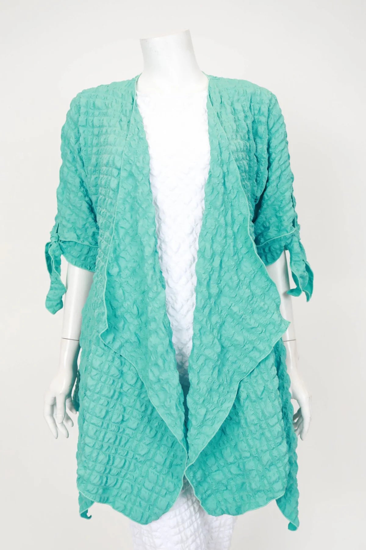IC COLLECTION Jacket - 7002J - TURQUOISE