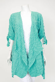 IC COLLECTION Jacket - 7002J - TURQUOISE