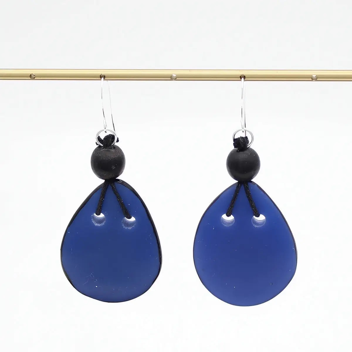 SYLCA Blue Petal Pop Resin Earrings - SD26E13 - BLUE