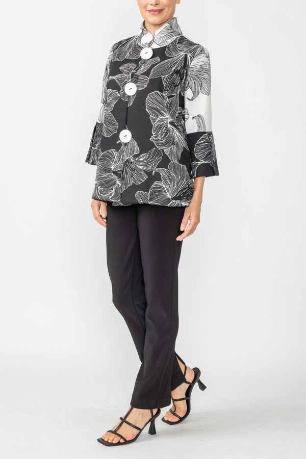 IC COLLECTION Jacket - 7011J - BLACK