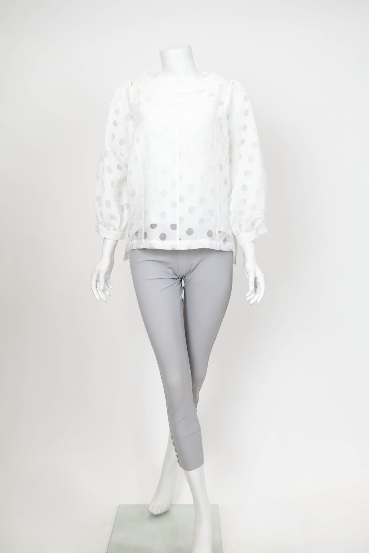IC COLLECTION Top - 7017T - WHITE