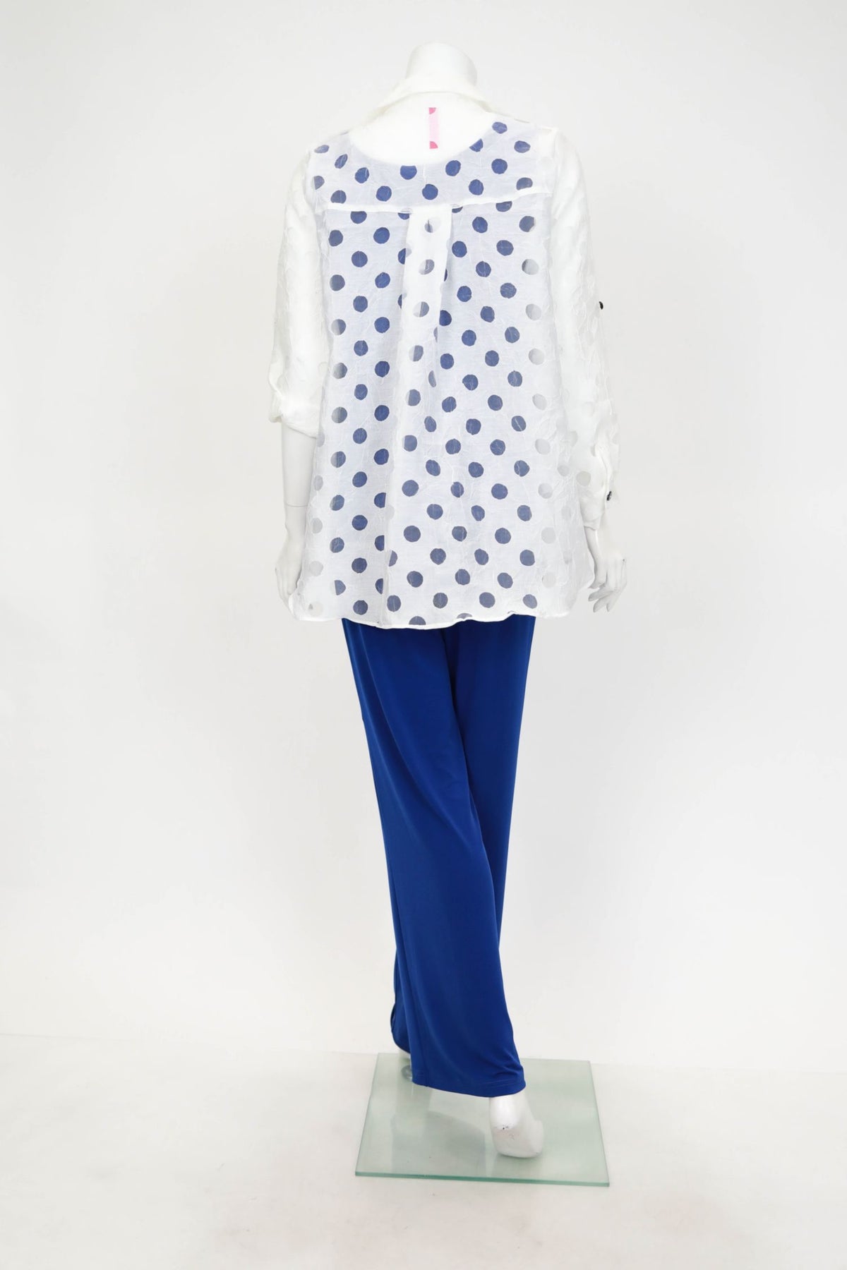 IC COLLECTION Blouse - 7024B - WHITE