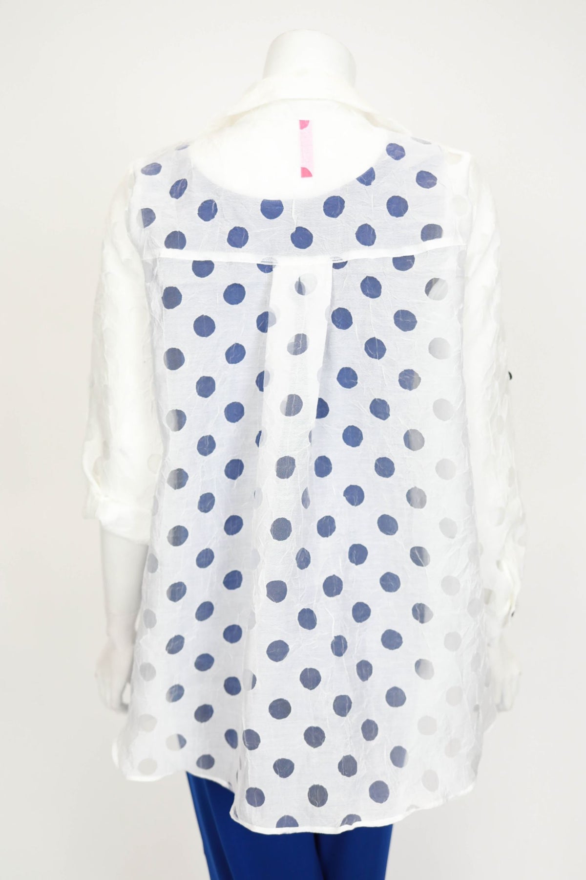 IC COLLECTION Blouse - 7024B - WHITE