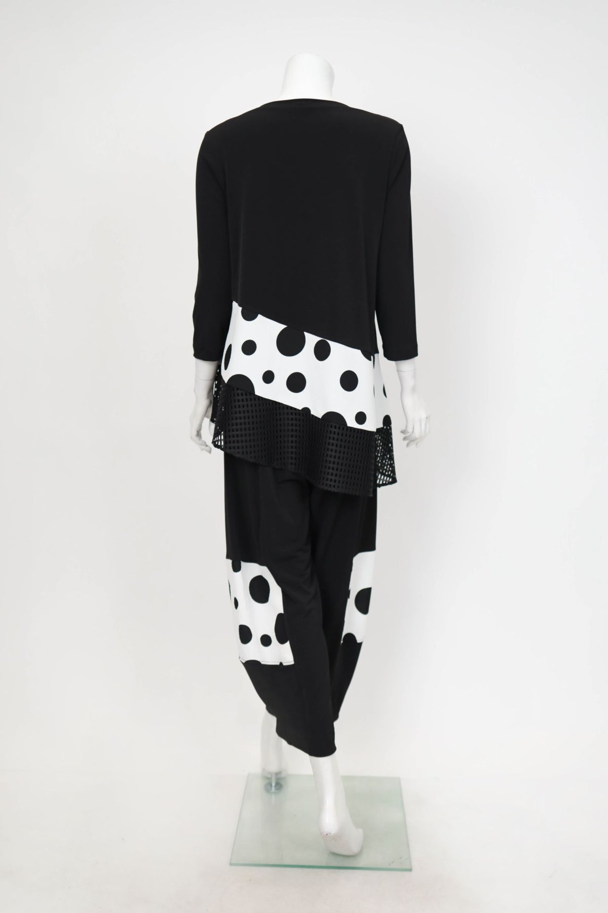 IC COLLECTION Top - 7025T - BLACK