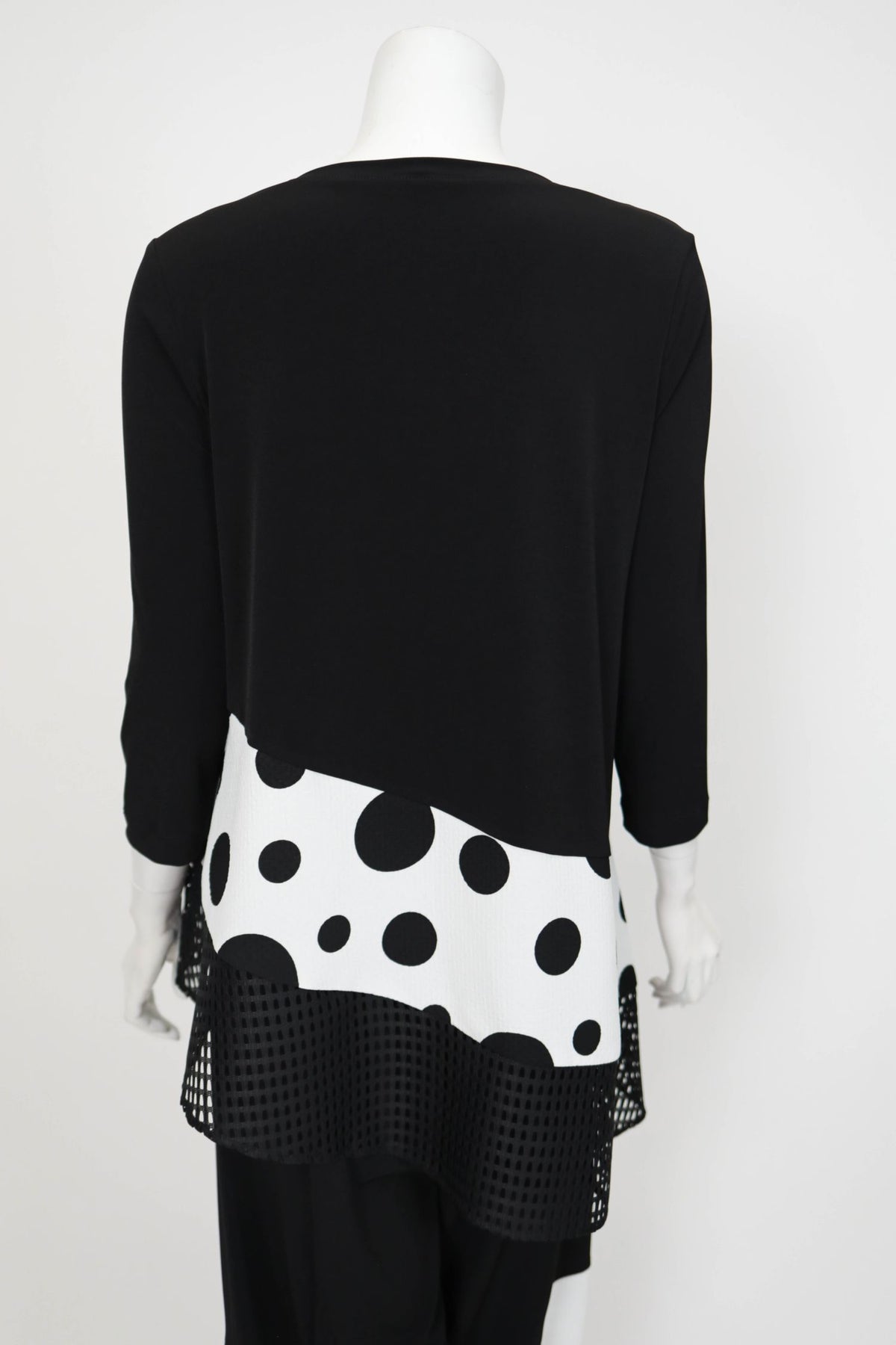 IC COLLECTION Top - 7025T - BLACK