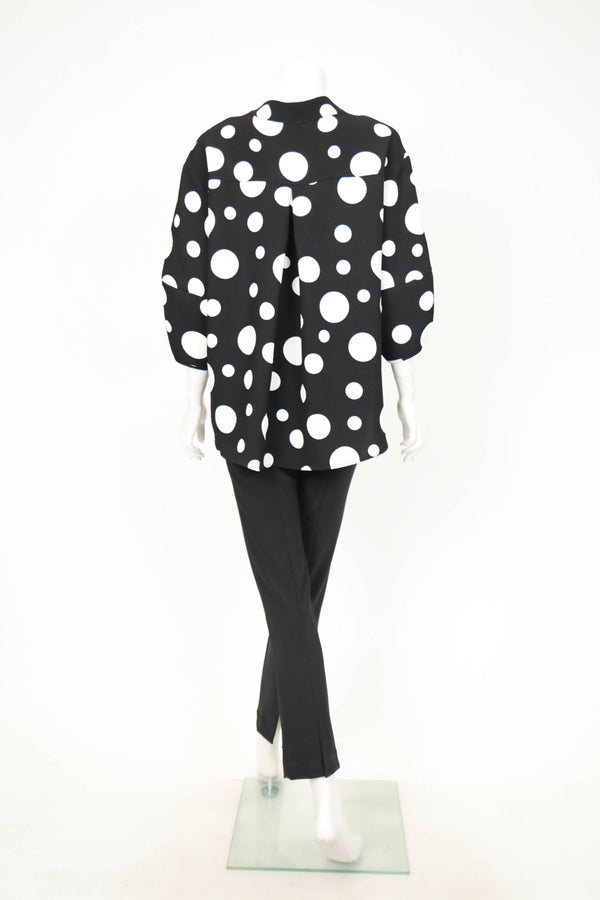 IC COLLECTION Blouse - 7027B - BLACK