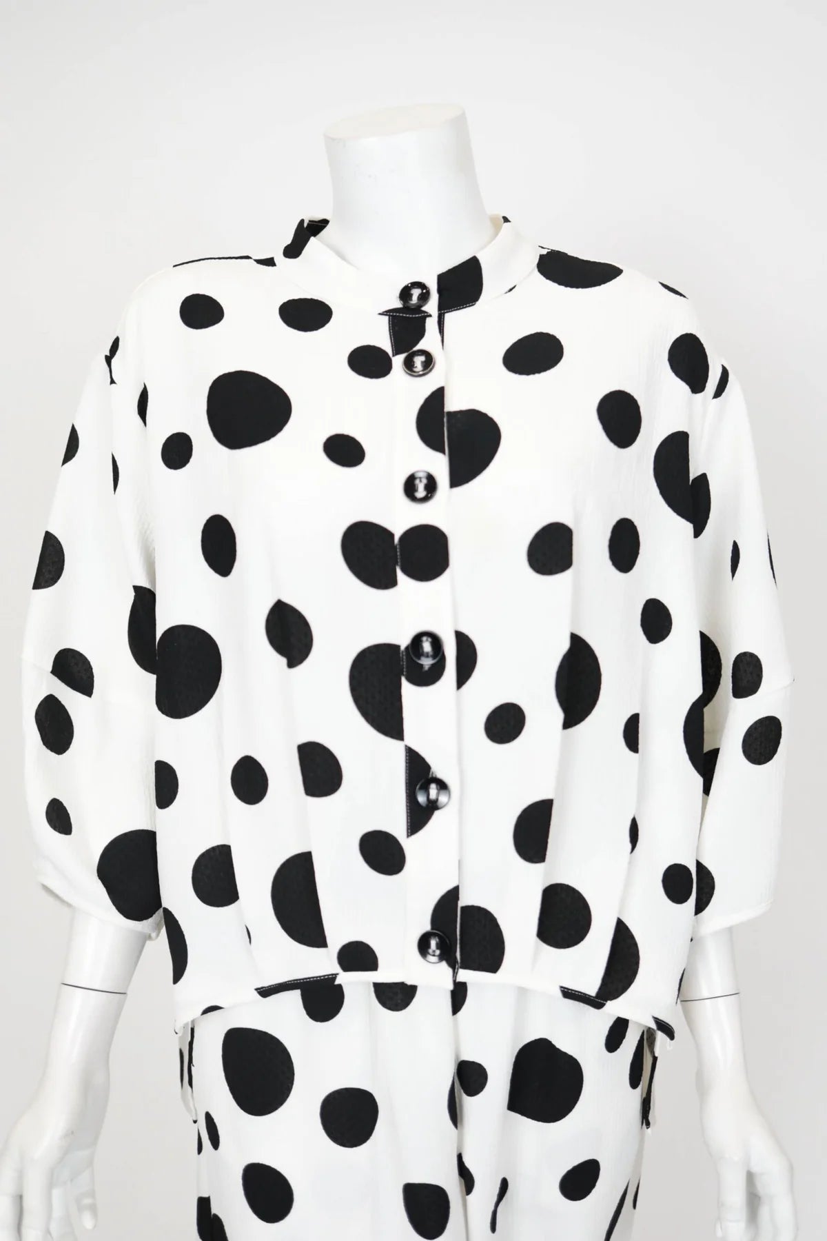 IC COLLECTION Blouse - 7027B - WHITE