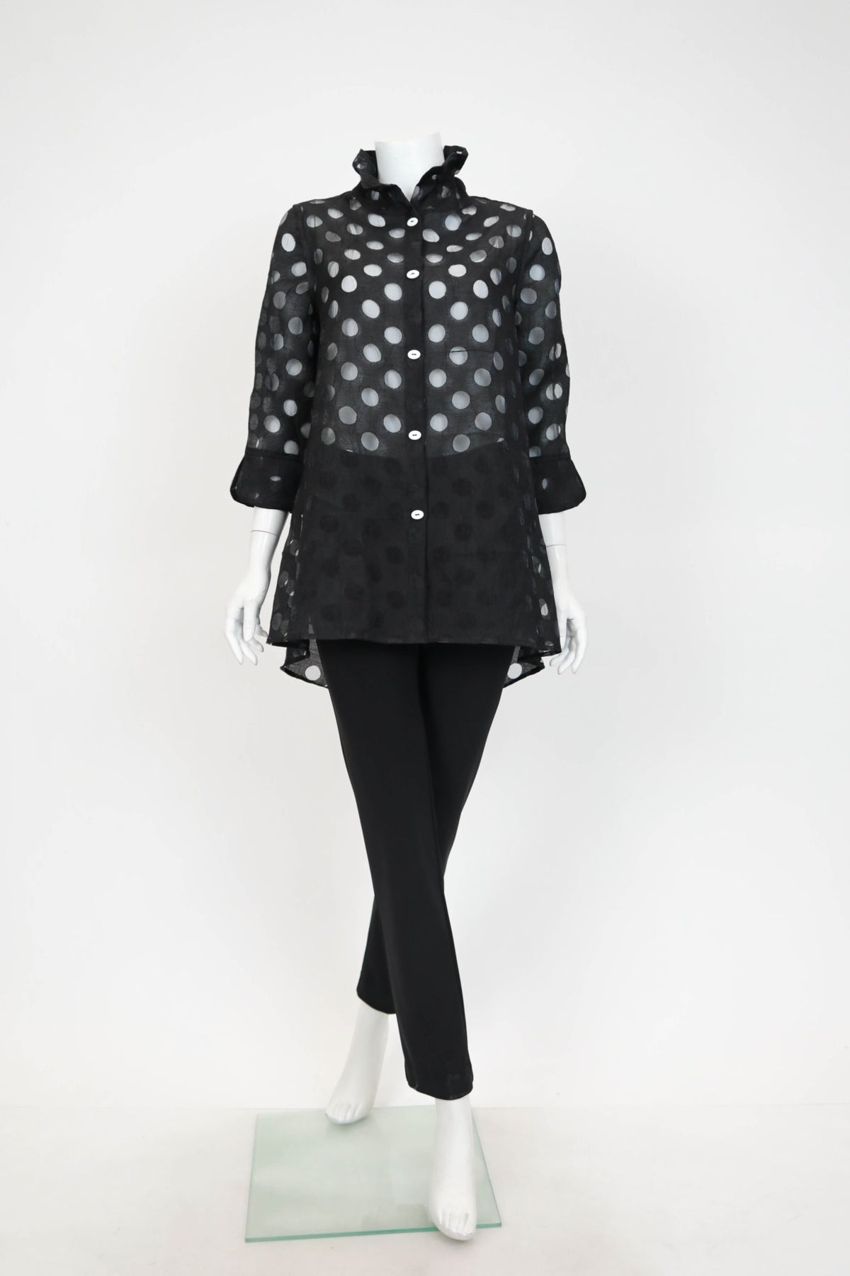 IC COLLECTION Jacket - 7032J - BLACK
