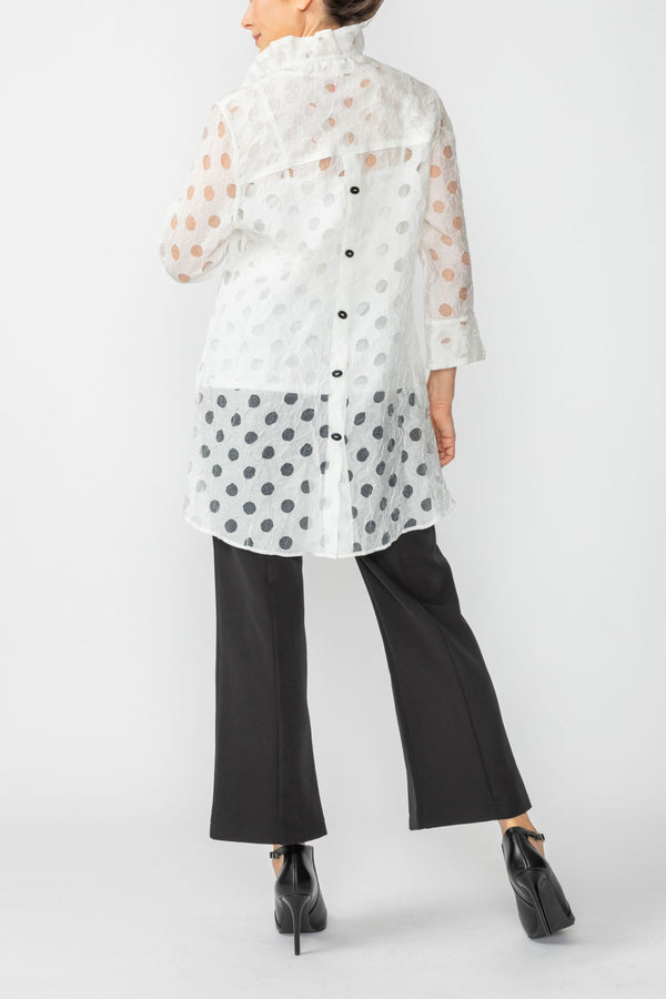 IC COLLECTION Jacket - 7032J - WHITE