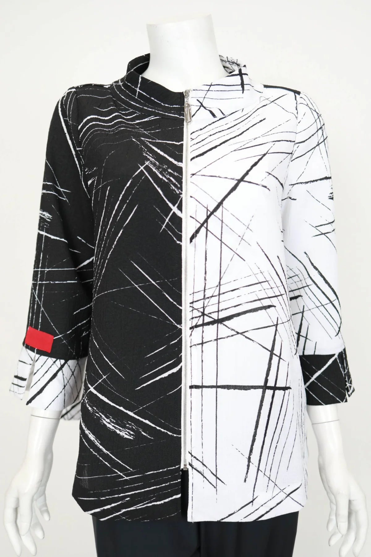 IC COLLECTION Jacket - 7034J - BLACK