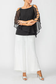 IC COLLECTION Top - 7050T - BLACK