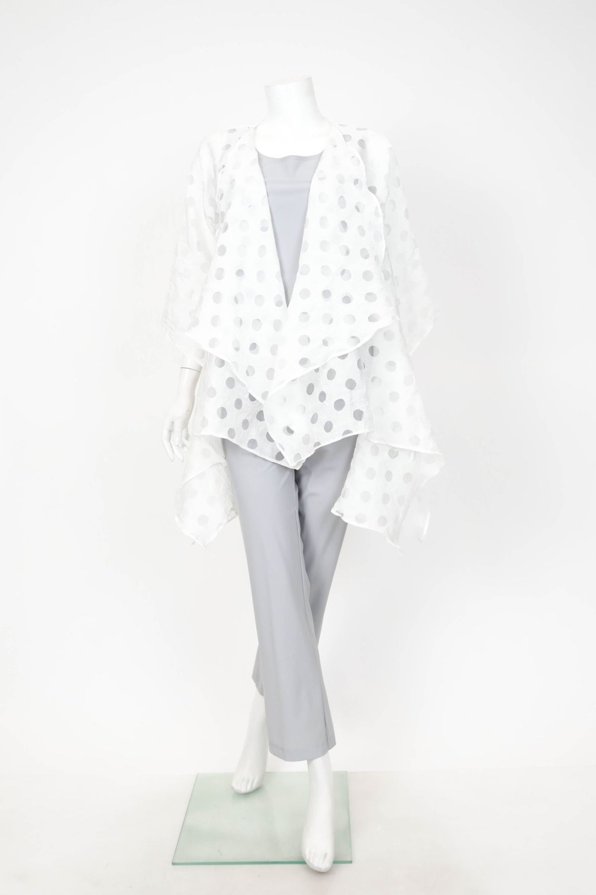 IC COLLECTION Jacket - 7062J - WHITE