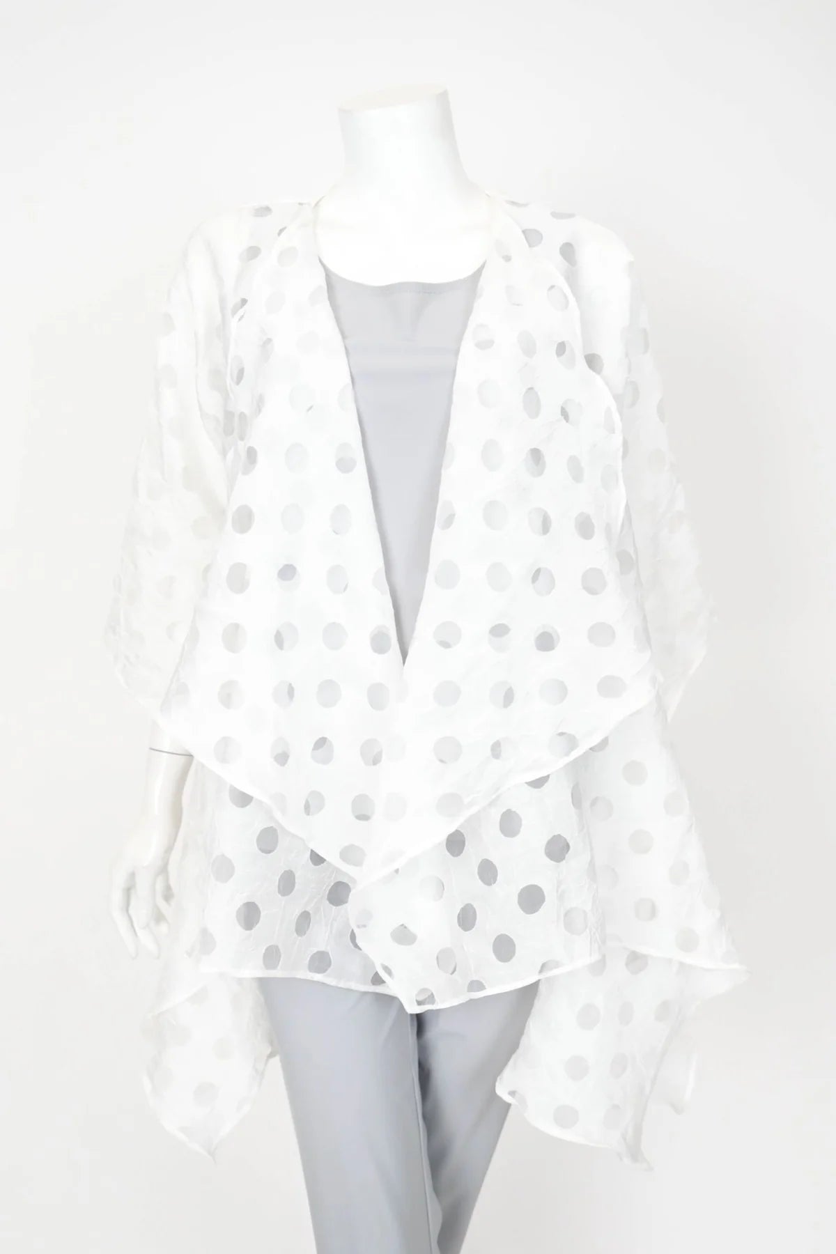 IC COLLECTION Jacket - 7062J - WHITE