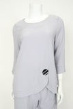 IC COLLECTION Top - 7067T - GRAY