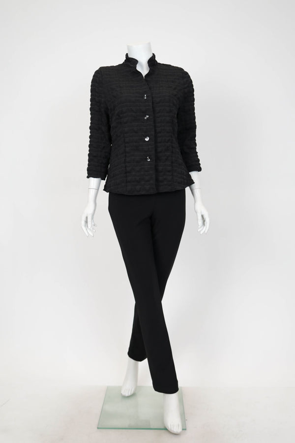 IC COLLECTION Jacket - 7073J - BLACK