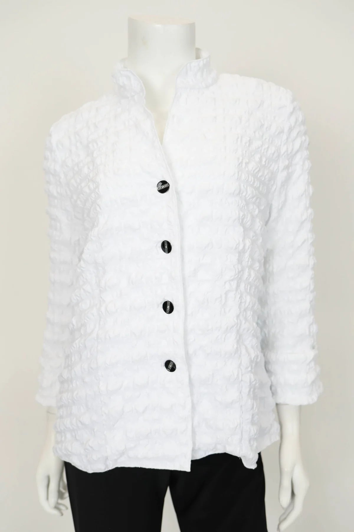 IC COLLECTION Jacket - 7073J - WHITE