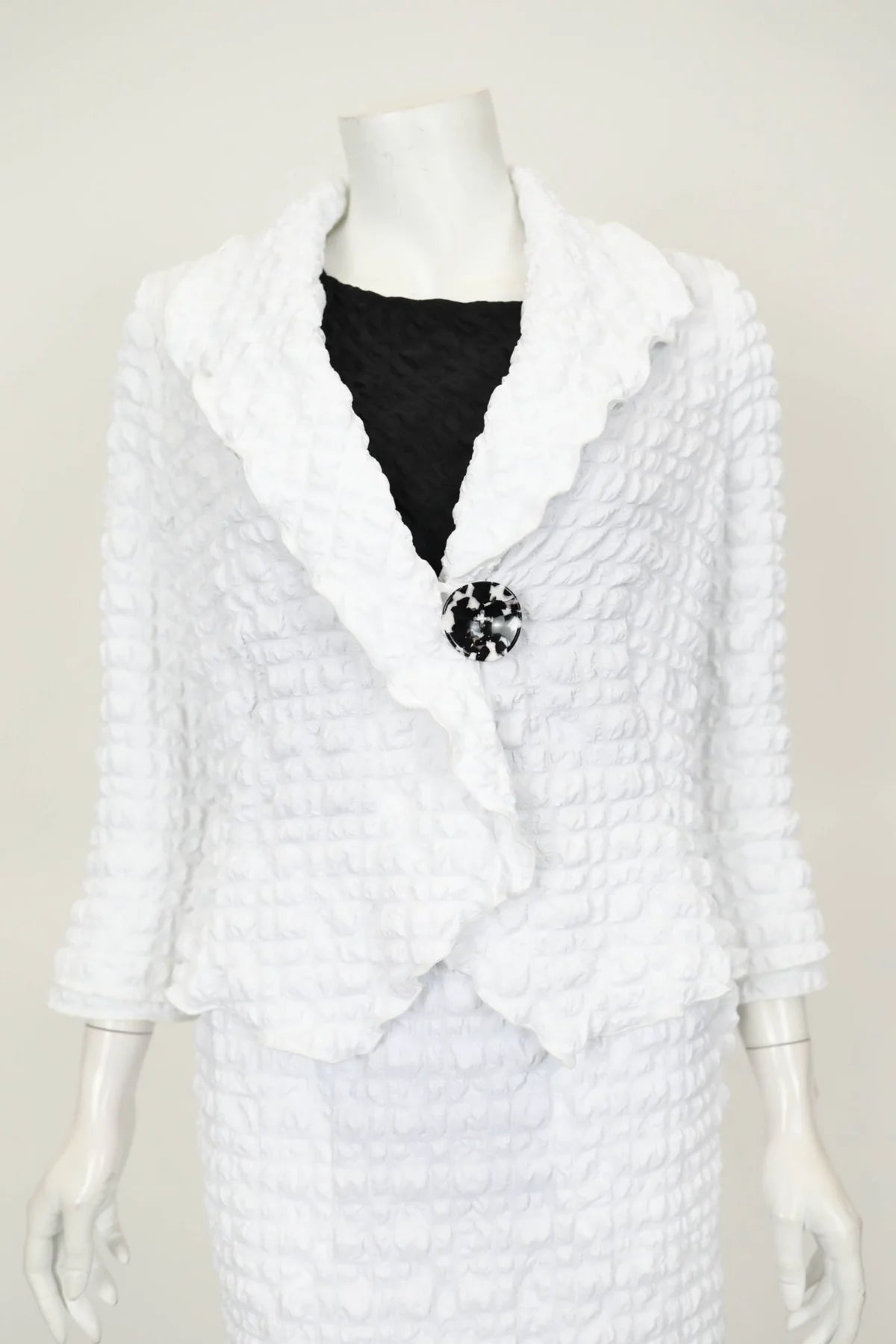 IC COLLECTION Jacket - 7076J - WHITE