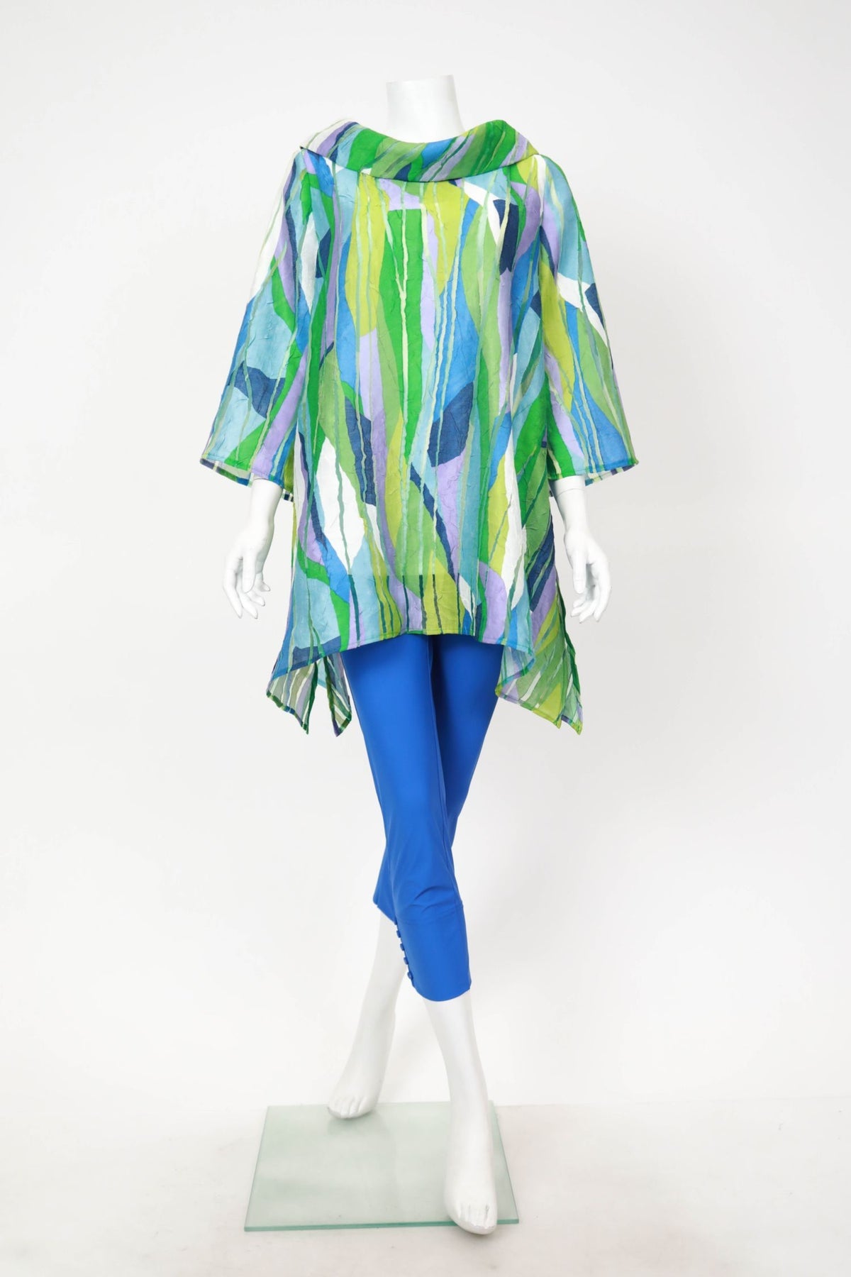 IC COLLECTION Top - 7078T - BLUE