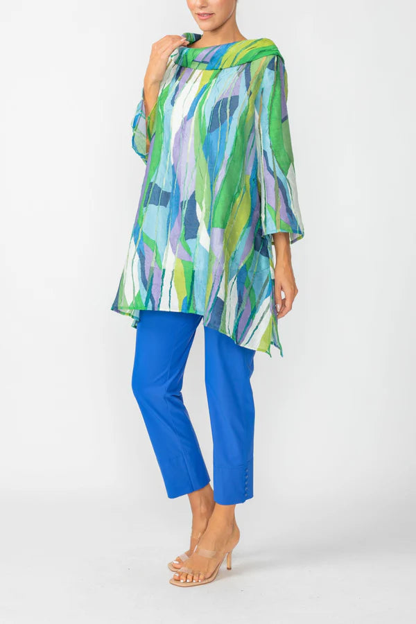 IC COLLECTION Top - 7078T - BLUE