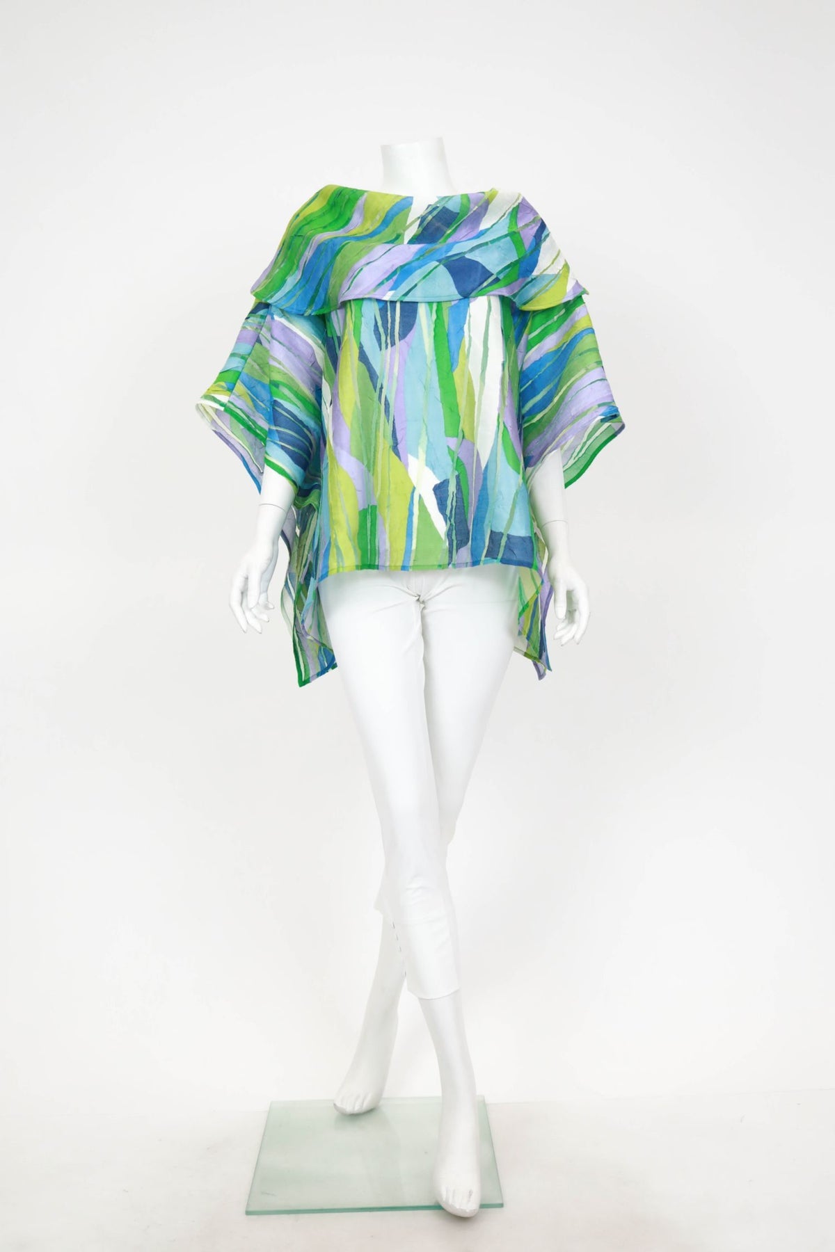 IC COLLECTION Top - 7082T - BLUE