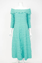 IC COLLECTION Dress - 7090D - TURQUOISE
