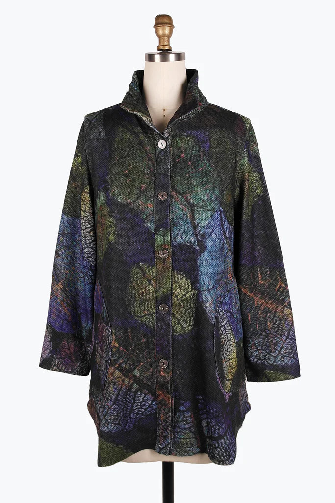 DAMEE Leaf Long Shacked JKT-7094-MULTI