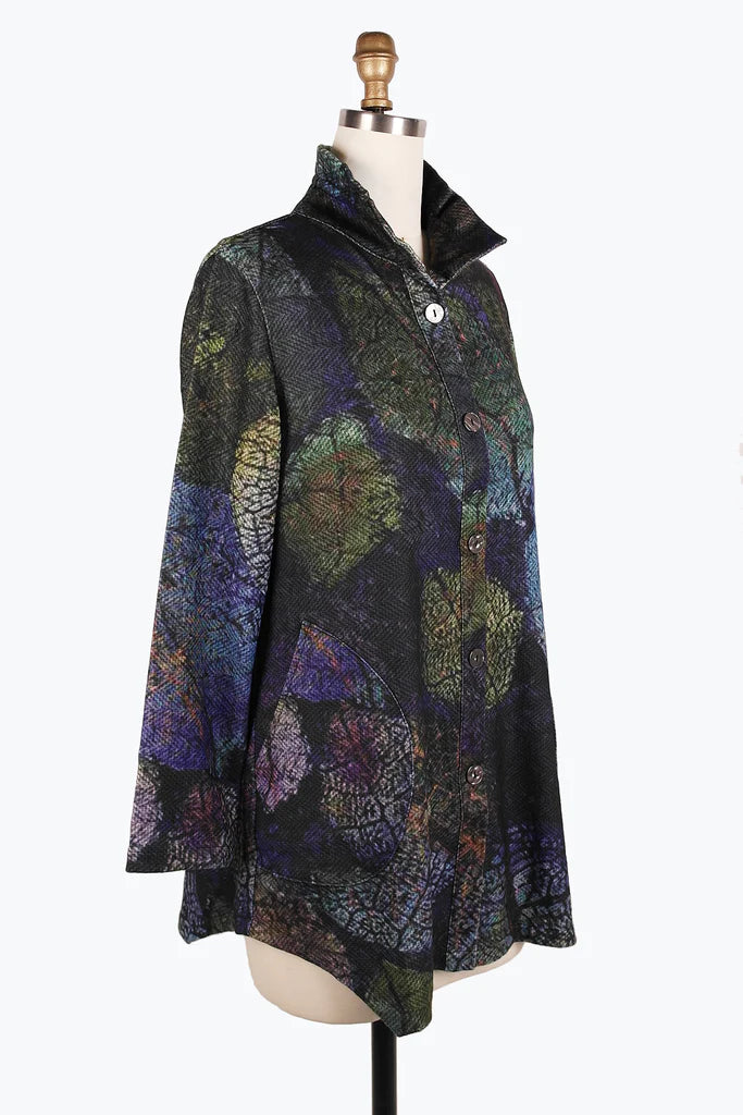 DAMEE Leaf Long Shacked JKT-7094-MULTI