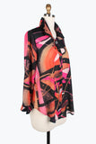 DAMEE Neon Space Long Shirt Tunic-7098- PINK