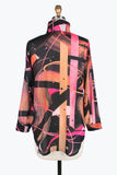 DAMEE Neon Space Long Shirt Tunic-7098- PINK