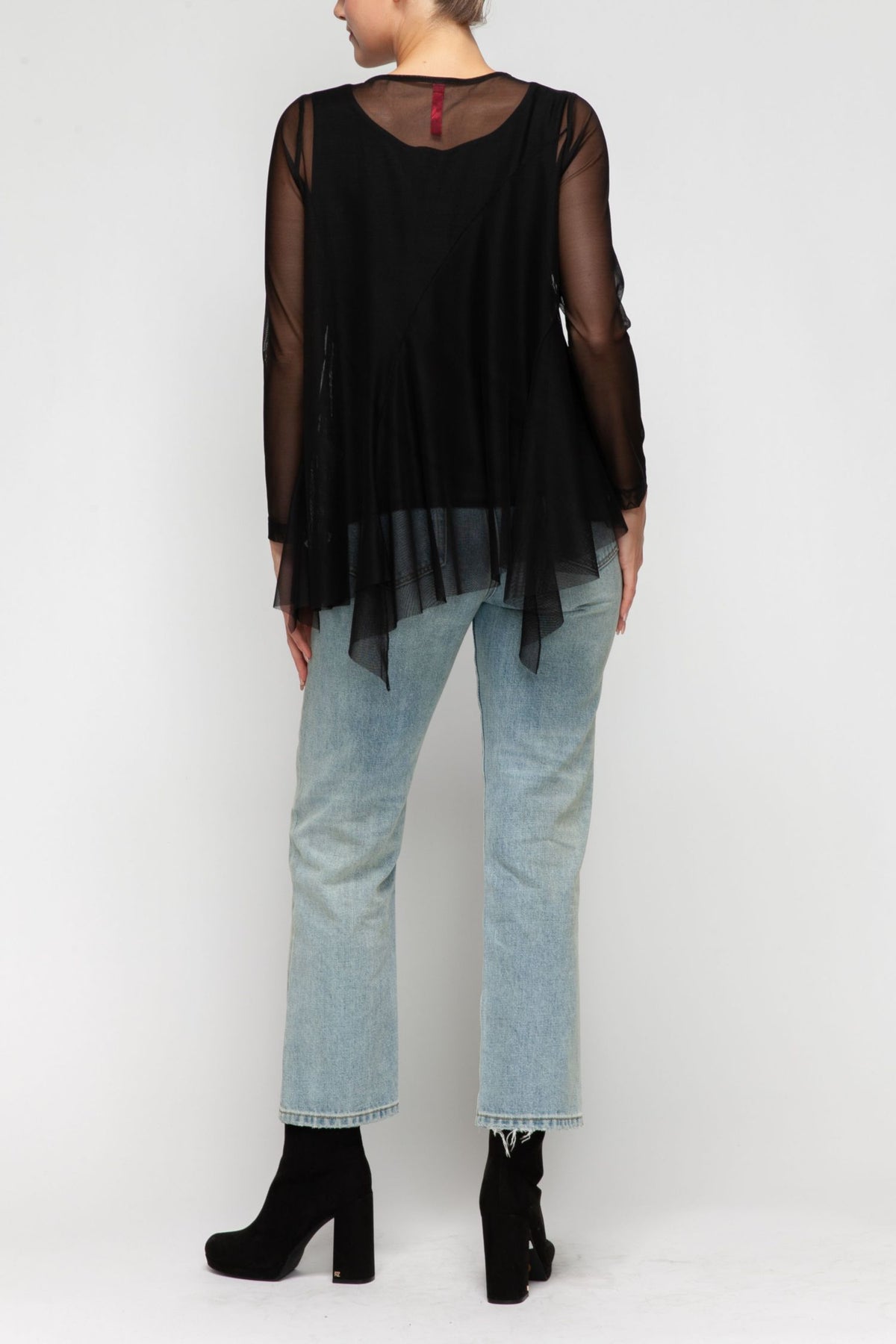IC COLLECTION Top - 7105T - BLACK