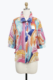 DAMEE SUMMER WAVE BLOUSE- 7106- MLT