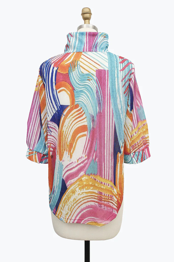 DAMEE SUMMER WAVE BLOUSE- 7106- MLT