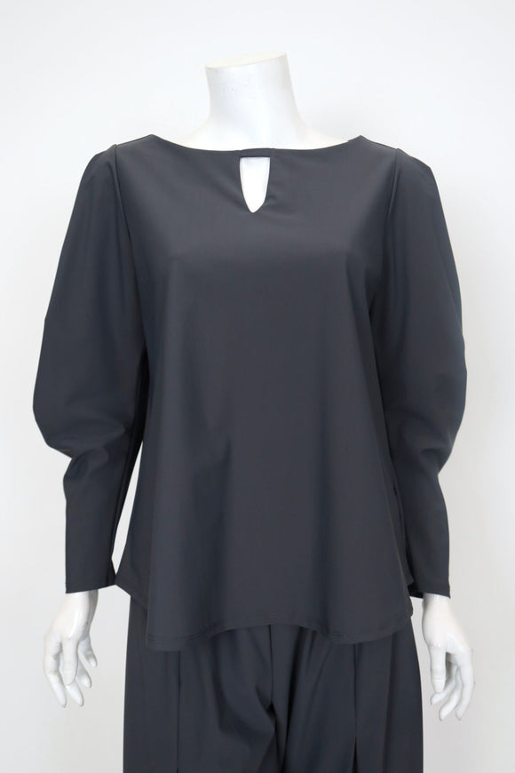 IC COLLECTION Top - 7115T - CHARCOAL