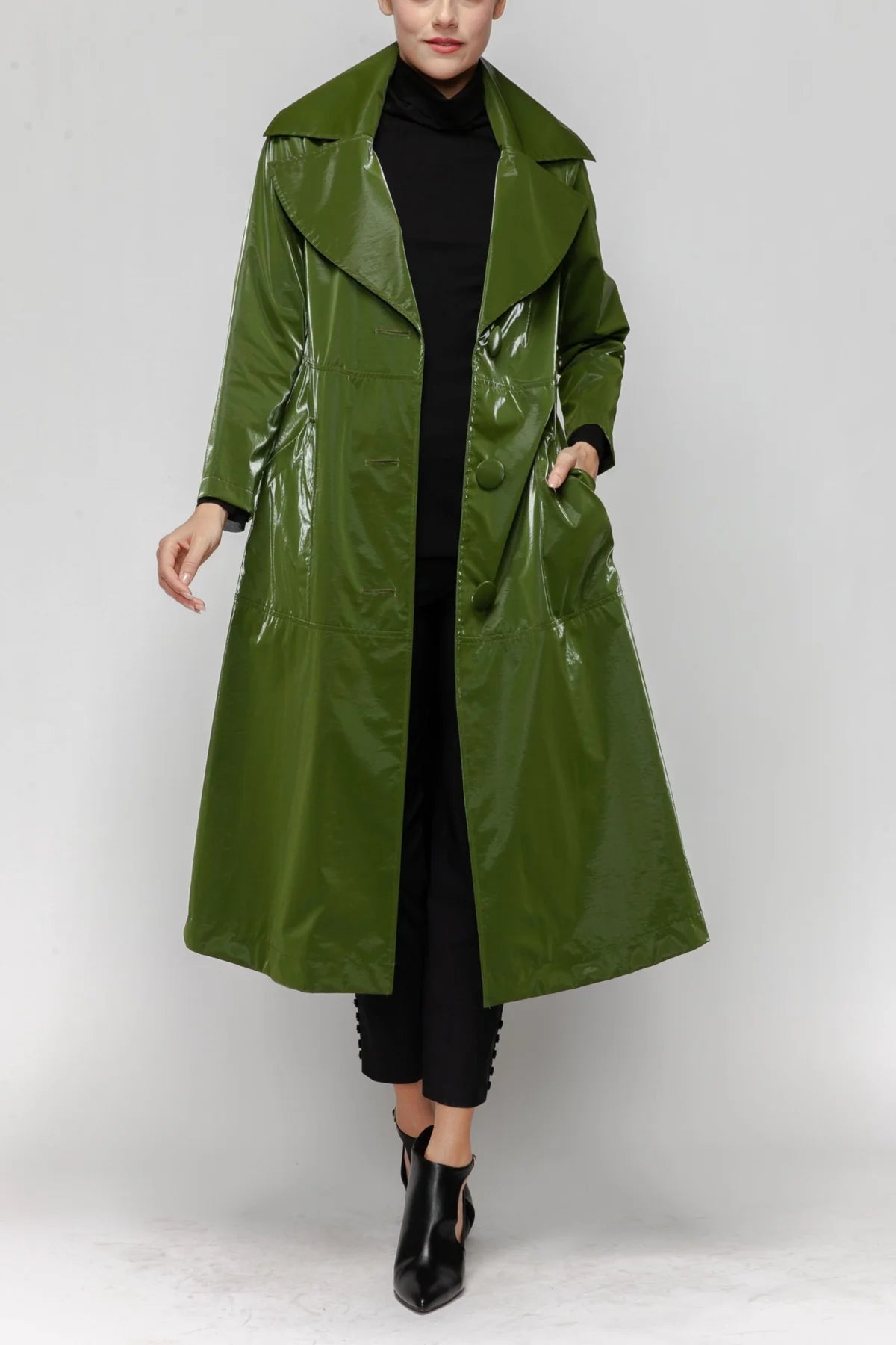IC COLLECTION Jacket - 7120J - OLIVE