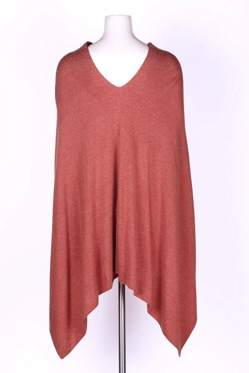 Dolma Cashmere Poncho - SPICE