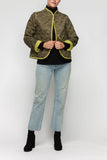 IC COLLECTION Jacket - 7123J - OLIVE and LIME