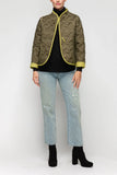 IC COLLECTION Jacket - 7123J - OLIVE and LIME